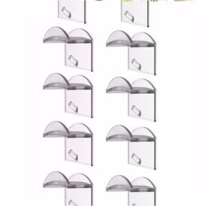 48 pc Hat Rack Adhesive or attach to wall with included screws